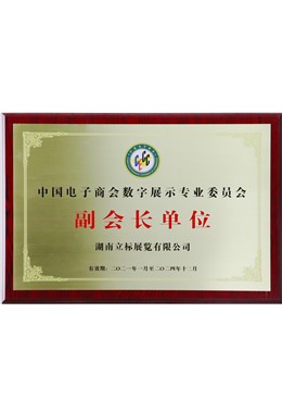 中國電子商會數字展示專業(yè)委員會副會長單位